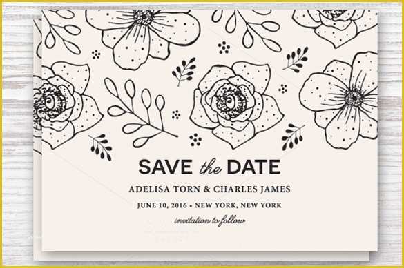 54 Save the Date Template Free Download
