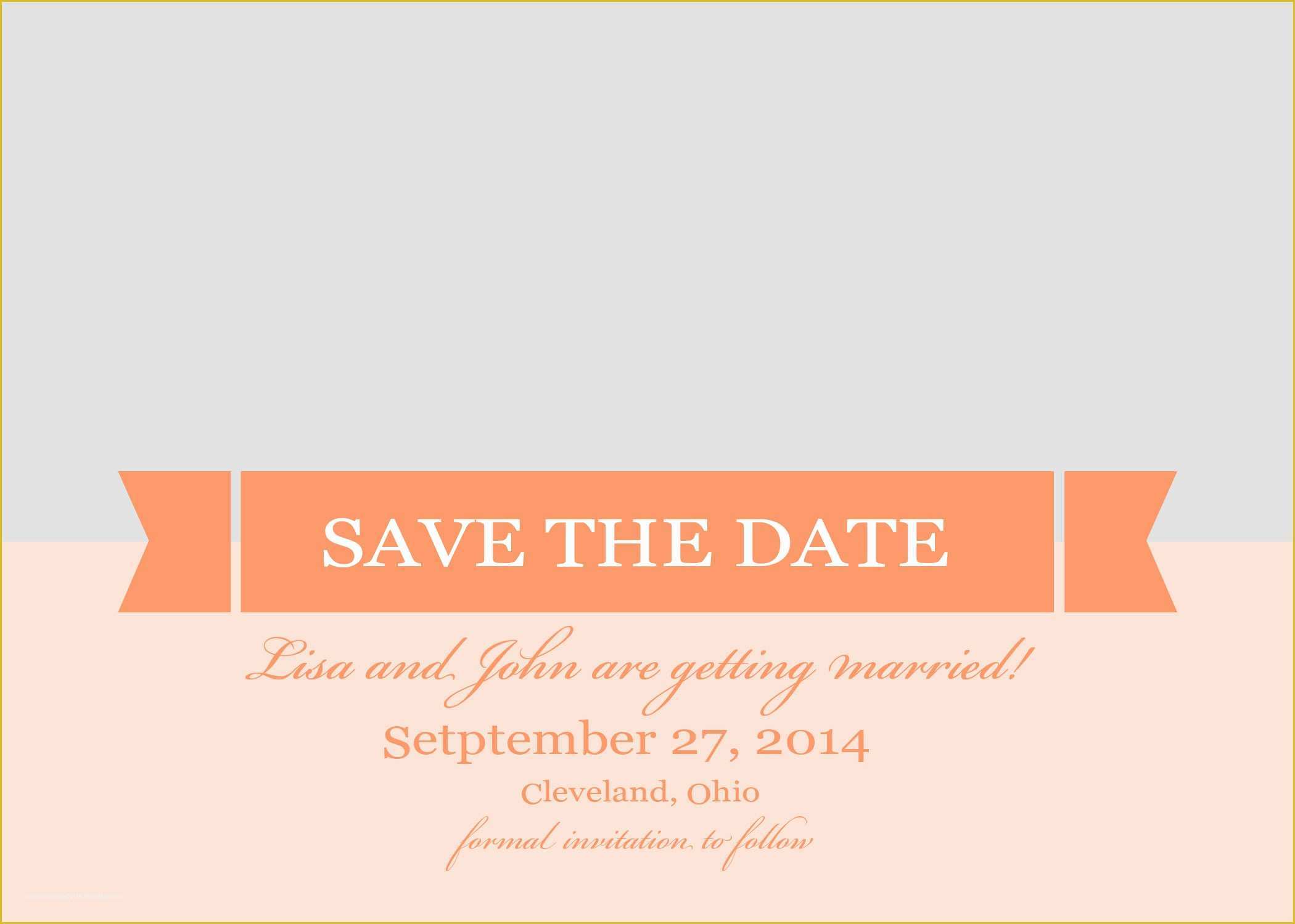 Save the Date Templates Free Online Of 5 Save the Date Card Editable Templates for Free