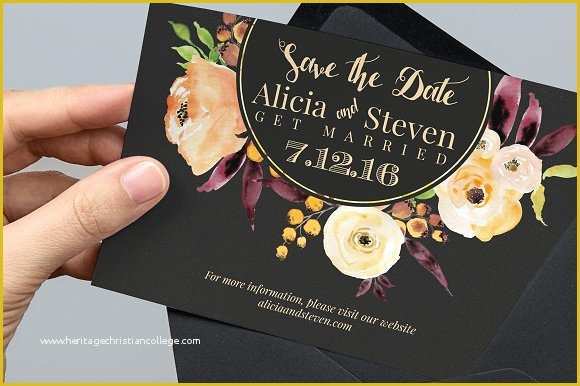 Save the Date Templates Free Online Of Save the Date Invitation Templates Creative Market