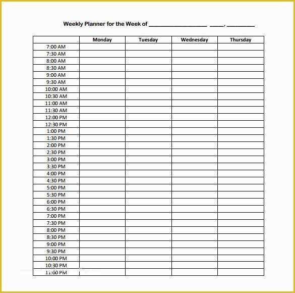 Schedule Template Free Download Of Hourly Schedule Template 35 Free Word Excel Pdf