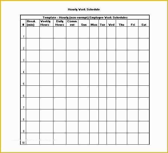 Schedule Template Free Download Of Hourly Schedule Template 35 Free Word Excel Pdf