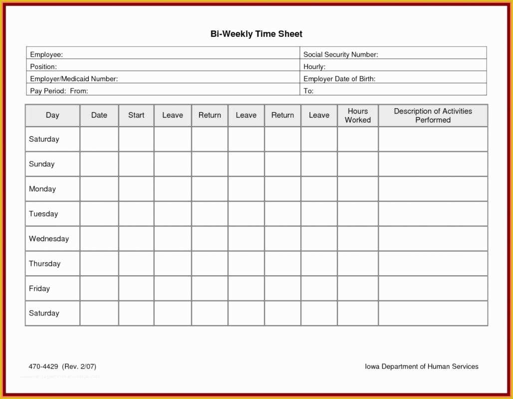 Schedule Template Free Download Of Weekly Schedule Template Printable