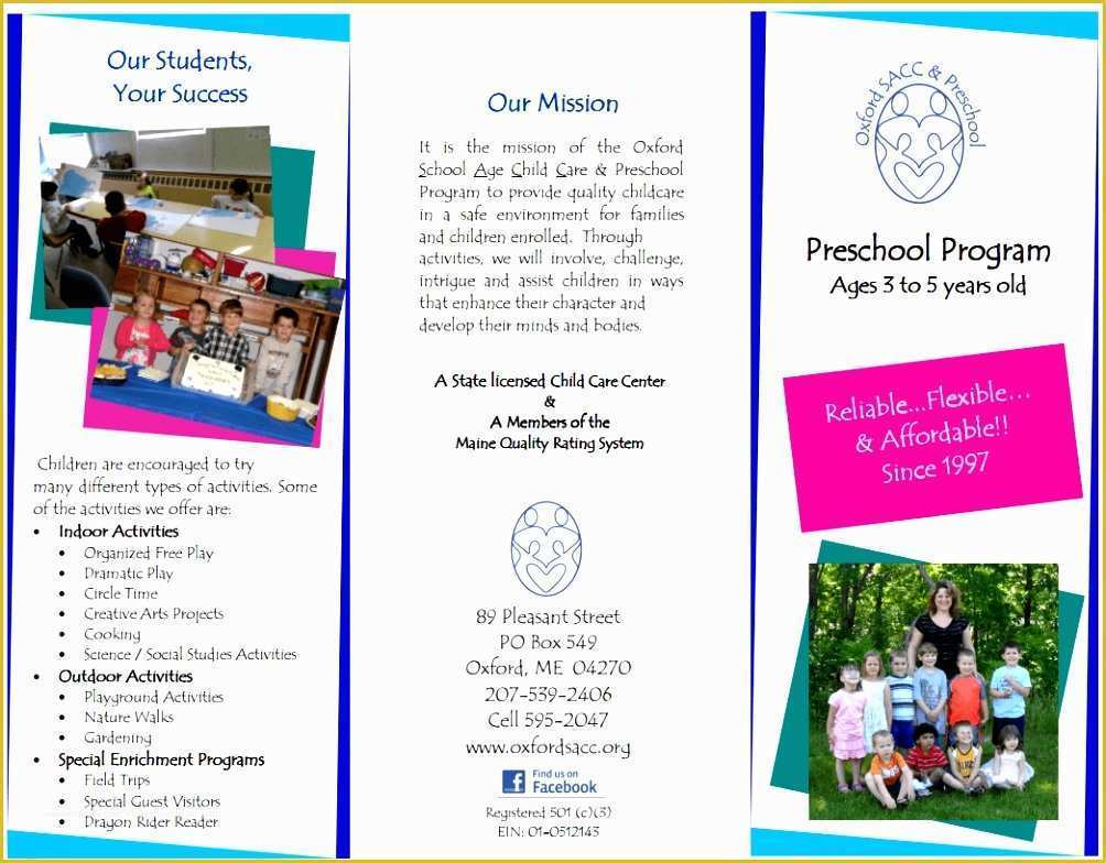 School Brochure Template Free Download Of 9 Brochure Templates for School Project Tupep