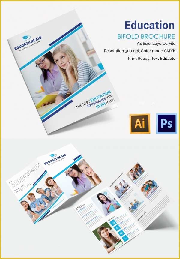 School Brochure Template Free Download Of Education Brochure Template 43 Free Psd Eps Indesign