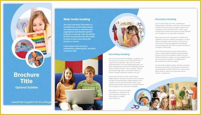 School Brochure Template Free Download Of School Brochure Template Csoforumfo