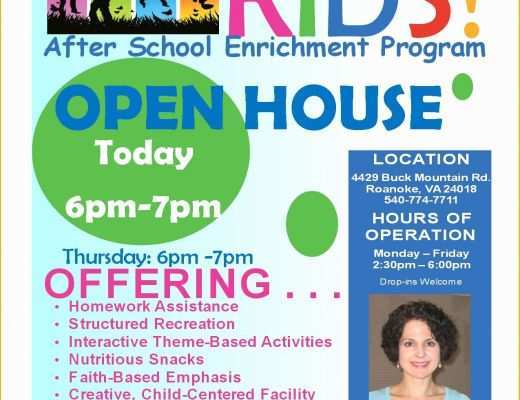 School Open House Flyer Template Free Of School Open House Flyer Template Portablegasgrillweber
