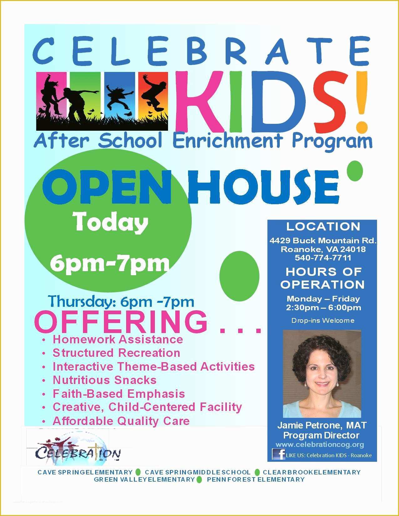 56 School Open House Flyer Template Free