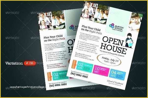 School Open House Flyer Template Free Of School Open House Flyer Template — Test Aacps