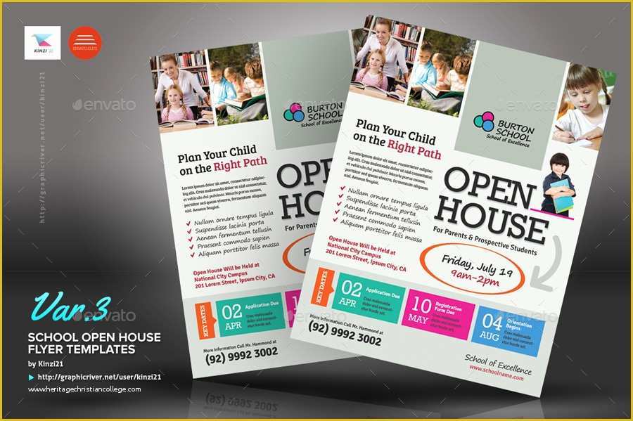 School Open House Flyer Template Free Of School Open House Flyers by Kinz On Luxury Free Open House