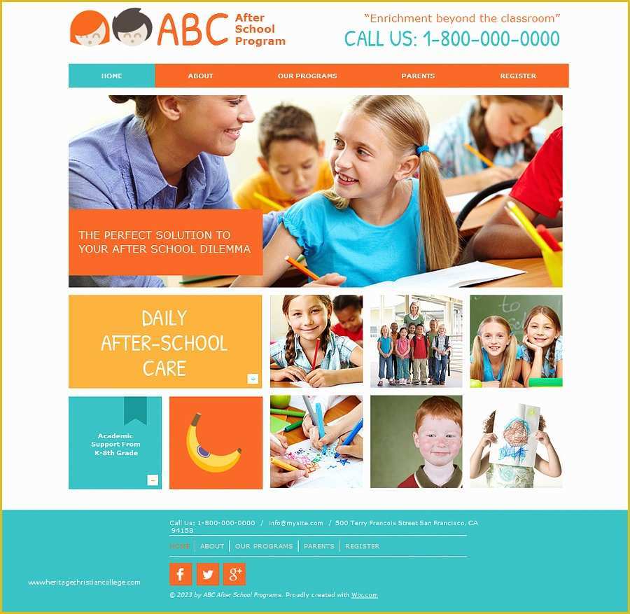 School Website Templates Free Download HTML5 Of 20 Best Free Educational Templates and themes