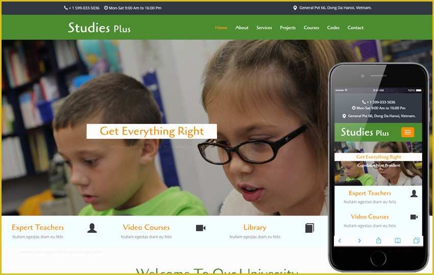 School Website Templates Free Download HTML5 Of Kids Kite Web and Mobile Template for Free by W3layouts