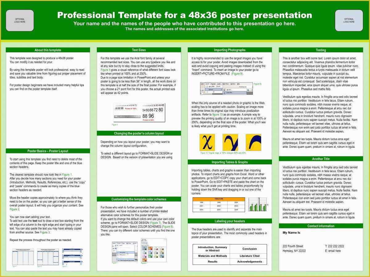 Scientific Poster Design Templates Free Of Binghamton University Louis Stokes Alliance for Minority