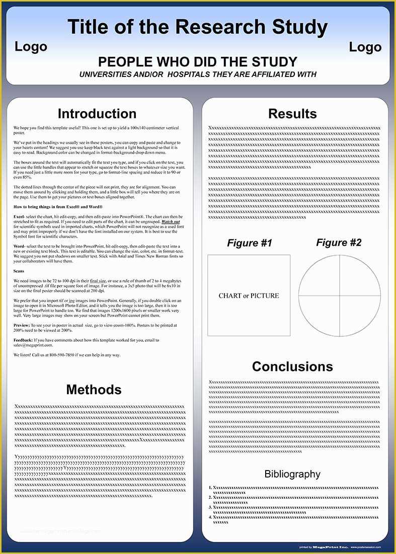 Scientific Poster Design Templates Free Of Free Powerpoint Scientific Research Poster Templates for