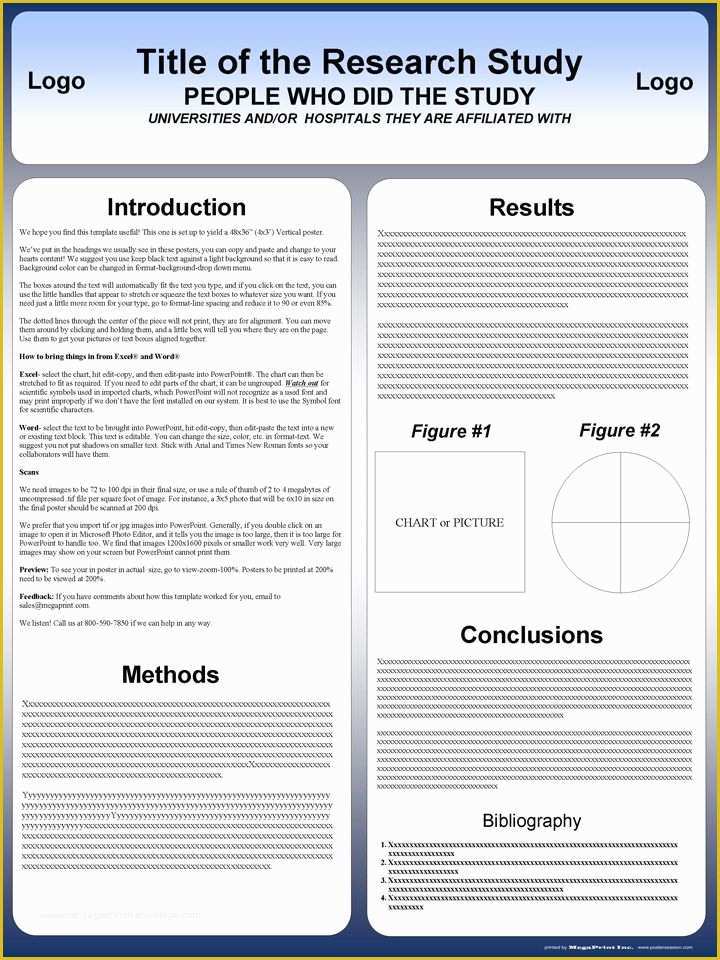 Scientific Poster Design Templates Free Of Free Powerpoint Scientific Research Poster Templates for