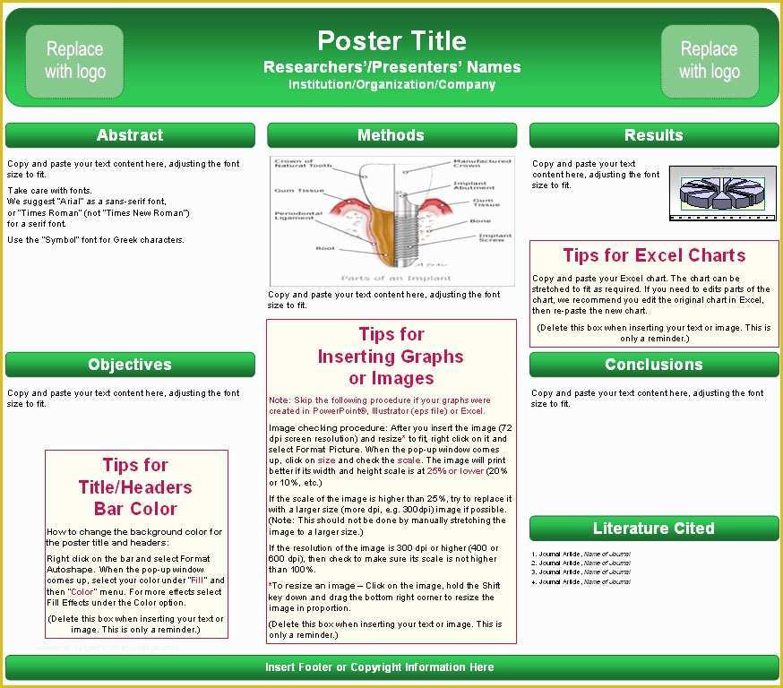 Scientific Poster Design Templates Free Of Poster Presentation Template 