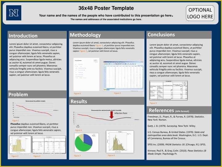 Scientific Poster Design Templates Free Of Ppt 36x48 Poster Template Powerpoint Presentation Id