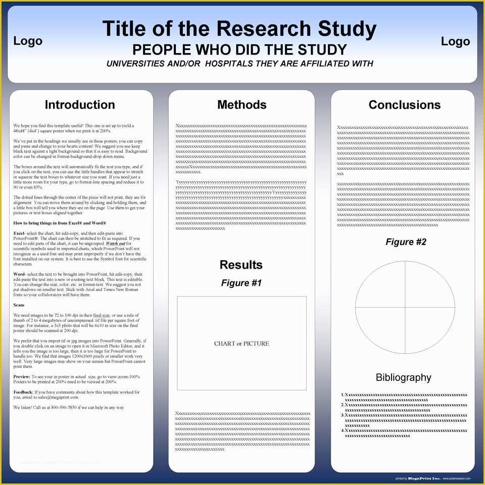 Scientific Poster Template Free Of Free Poster Templates