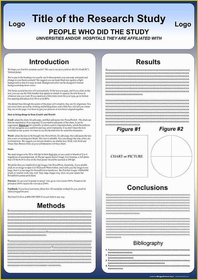 Scientific Poster Template Free Of Free Powerpoint Scientific Research Poster Templates for