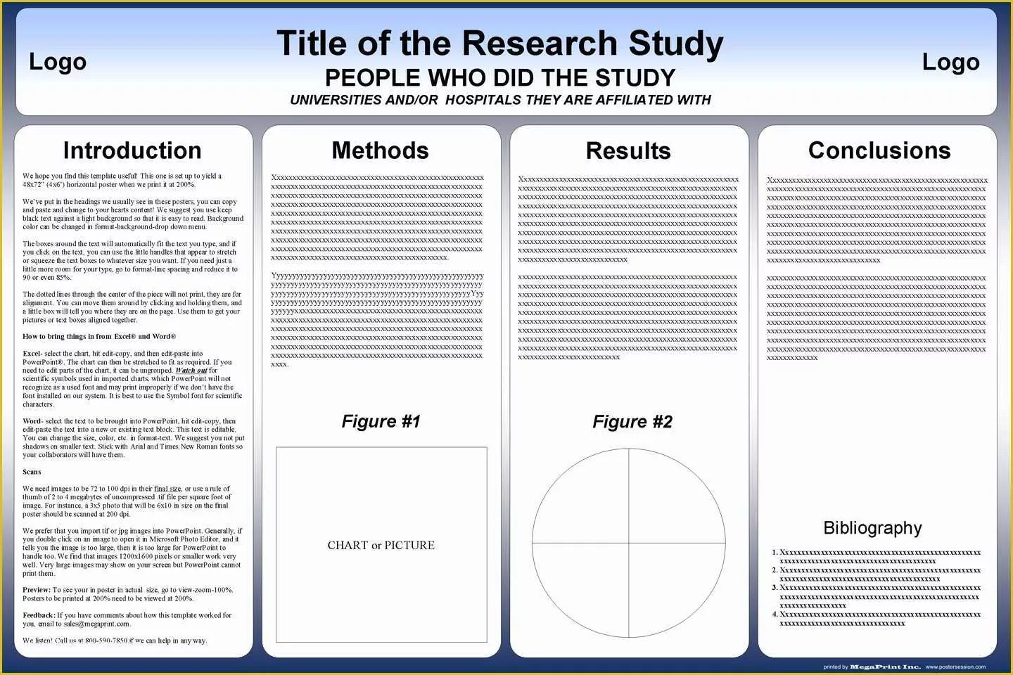 Scientific Poster Template Free Of Free Powerpoint Scientific Research Poster Templates for