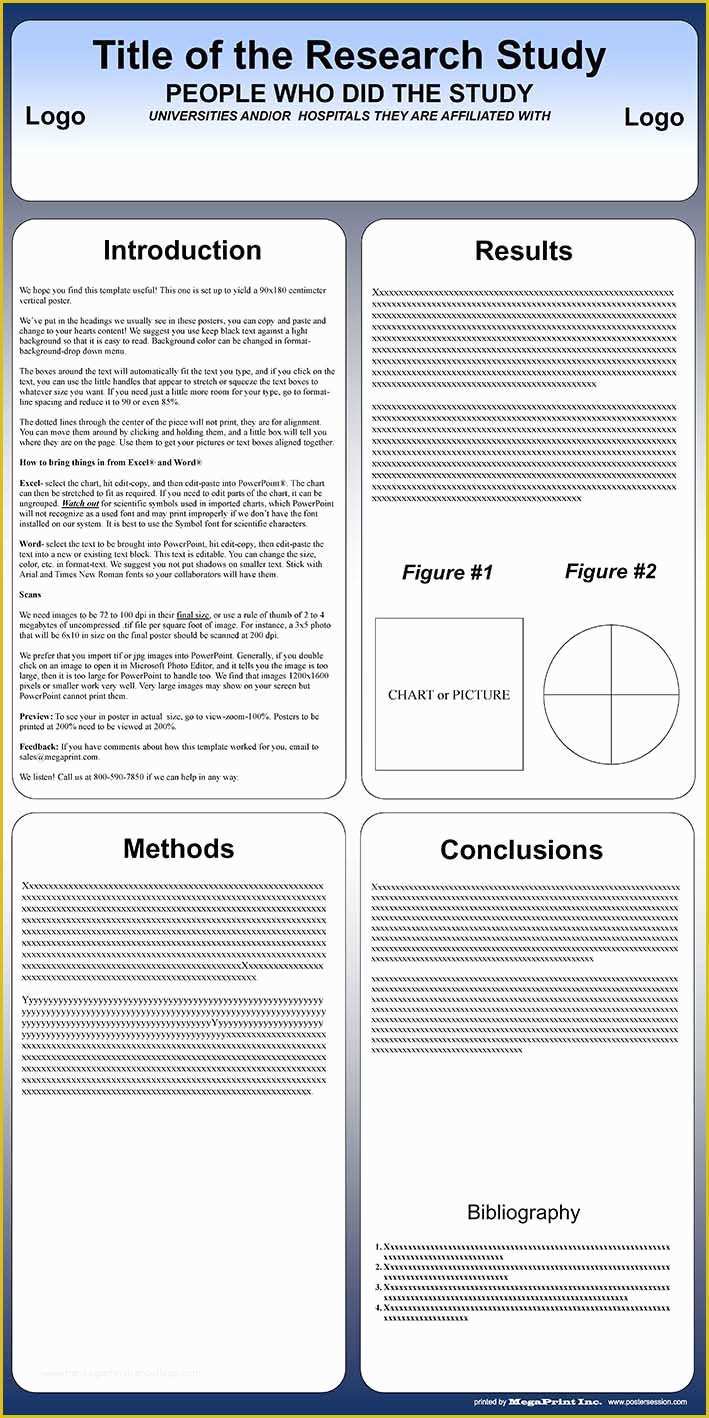 Scientific Poster Template Free Of Free Powerpoint Scientific Research Poster Templates for