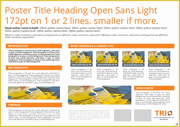 Scientific Poster Template Free Of Science Poster Templates