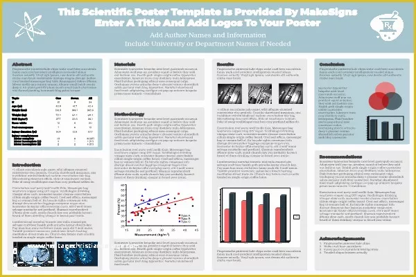 Scientific Poster Template Free Of Scientfic Poster Powerpoint Templates