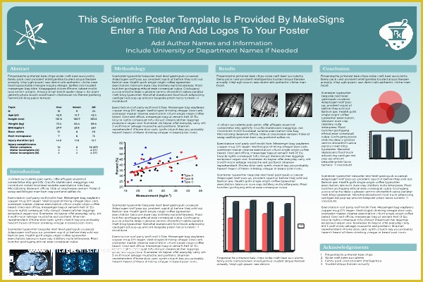 Scientific Poster Template Free Of Scientfic Poster Powerpoint Templates