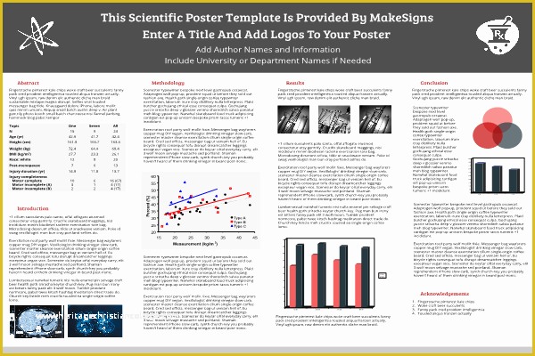 Scientific Poster Template Free Of Scientfic Poster Powerpoint Templates