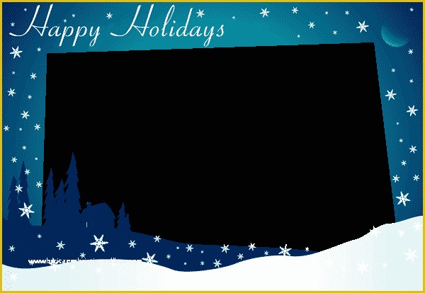 Seasons Greetings Card Templates Free Of Nice Snowfall Happy Holidays Greeting Card