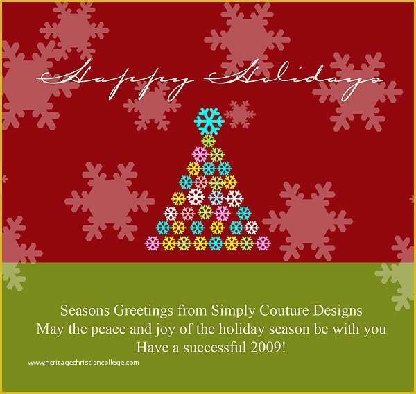 Seasons Greetings Card Templates Free Of Simply Couture Designs Custom Photo Card Templates