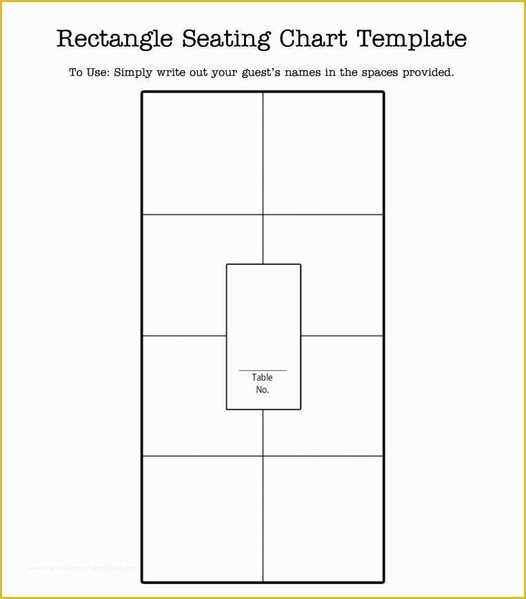 Seating Chart Cards Template Free Of Wedding Seating Chart Template