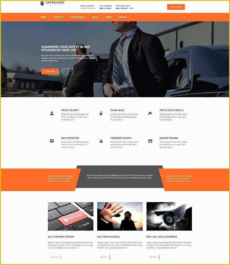 Security Guard Website Templates Free Download Of Beautiful Security Guard Website Templates Free Download
