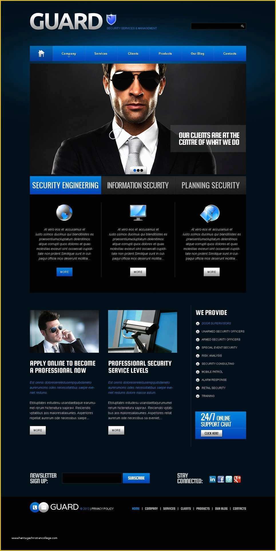  Security Guard Website Templates Free Download Of Id Badge Template For 