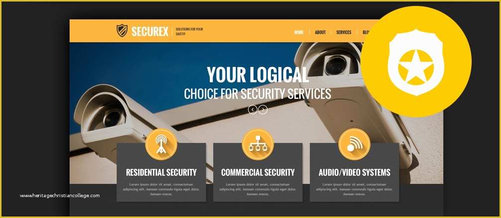 Security Guard Website Templates Free Download Of Best Wordpress Security themes 2017 themes for Security