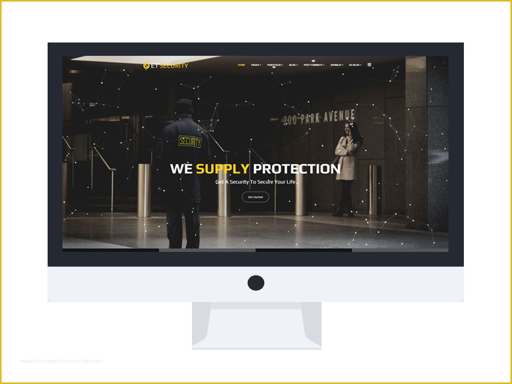 Security Guard Website Templates Free Download Of Et Security – Free Responsive Joomla Security Template