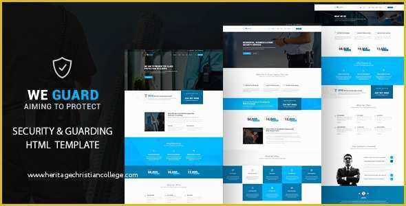 Security Guard Website Templates Free Download Of We Guard Security &amp; Guarding Services HTML by Templines