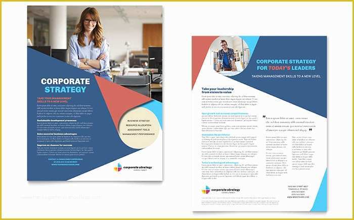 Sell Sheet Template Free Of Corporate Strategy Datasheet Template Design