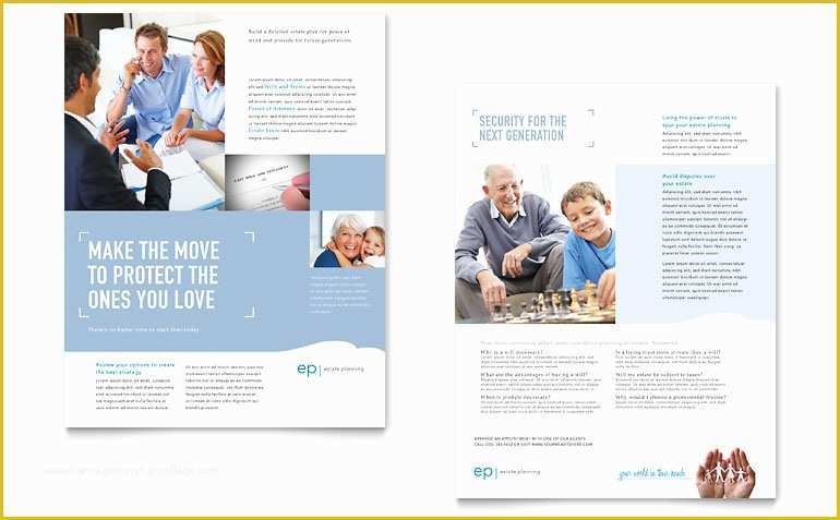 Sell Sheet Template Free Of Estate Planning Datasheet Template Word & Publisher