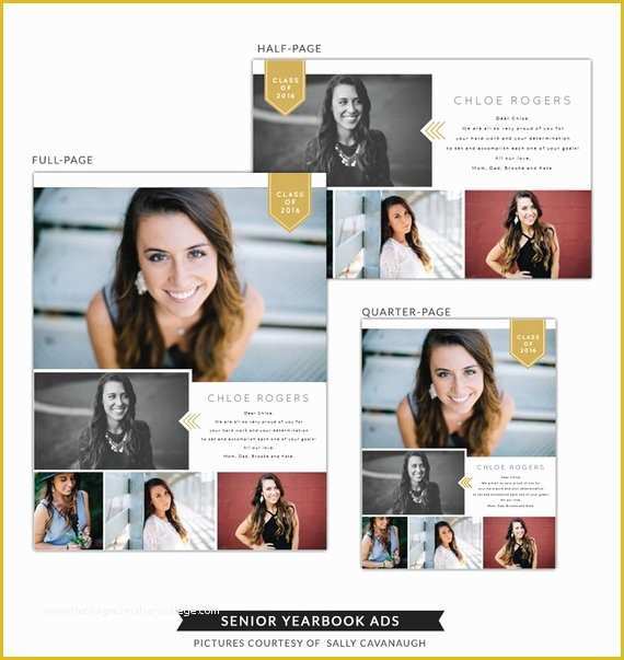 Senior Yearbook Ad Templates Free Of Instant Download Senior Yearbook Ads Mag Style Shop