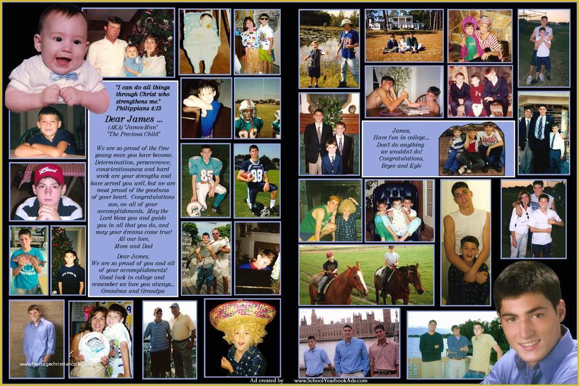 Senior Yearbook Ad Templates Free Of Moments to Remember School Yearbook Ads