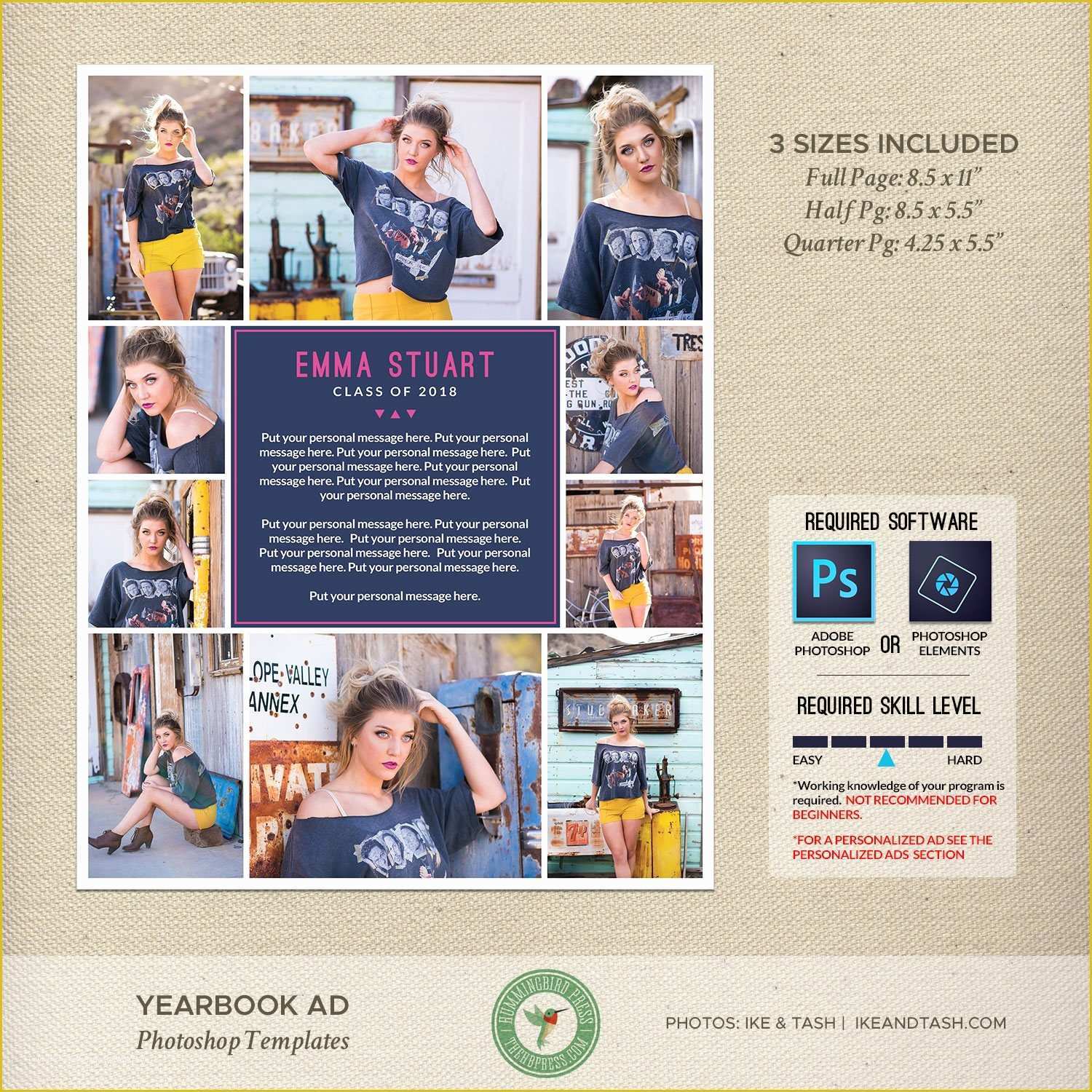 Senior Yearbook Ad Templates Free Of Senior Yearbook Ad Templates Graduation Ad High School