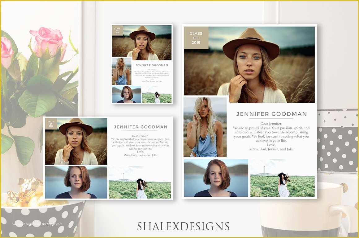 Senior Yearbook Ad Templates Free Of Senior Yearbook Ads Template Magazine Templates