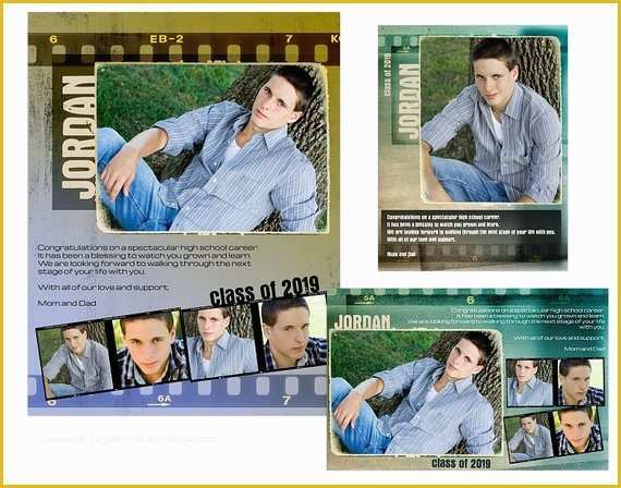 Senior Yearbook Ad Templates Free Of Seniors Yearbook Ads Templates Jordan