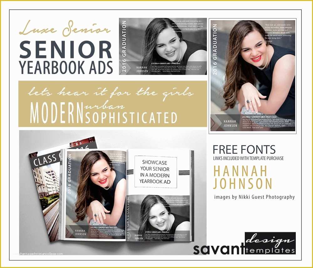 Senior Yearbook Ad Templates Free Of Yearbook Ads Senior Graduation Shop Templates Luxe