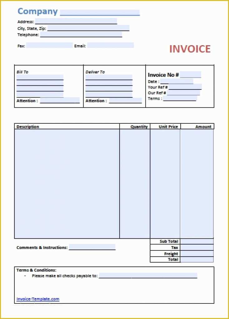 Service Invoice Template Word Download Free Of Service Invoice Templaterd Download Free Resume Templates
