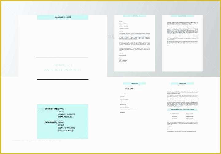 Sexual Harassment Policy Template Free Of Employee Investigation Report Template Workplace Incident