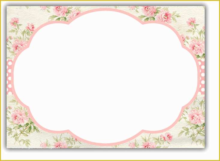 Shabby Chic Birthday Invitation Templates Free Of Shabby Chic Baby Shower Beautiful Ideas