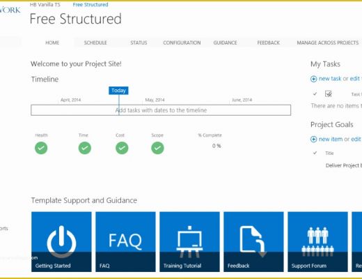 Sharepoint 2013 Project Management Template Free Of A Free Template to Get You Started Using Point 2013