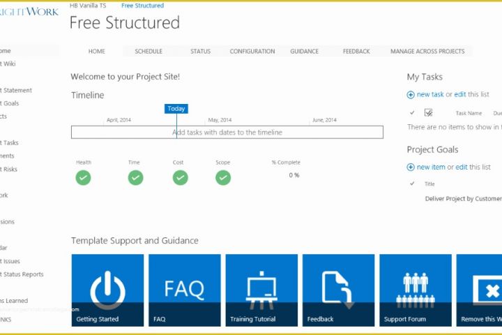Sharepoint 2013 Project Management Template Free Of A Free Template to Get You Started Using Point 2013