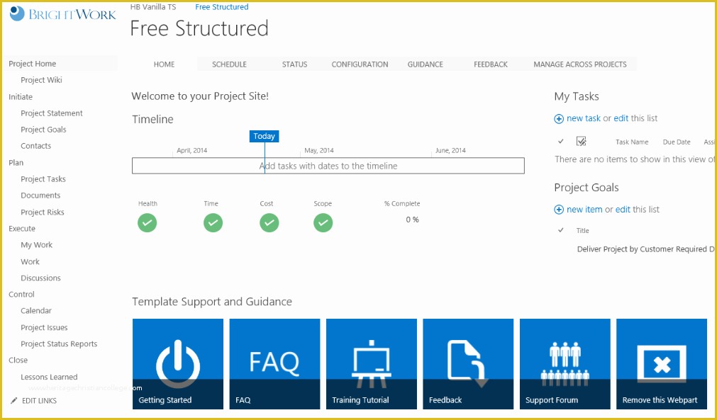 Sharepoint 2013 Project Management Template Free Of A Free Template to Get You Started Using Point 2013